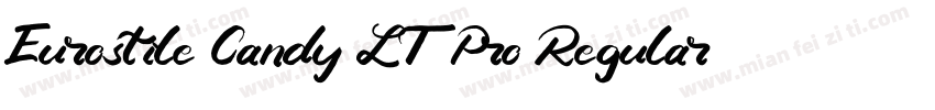 Eurostile Candy LT Pro Regular字体转换